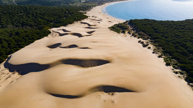 Playas de Bolonia , Tarifa , C&aacute;diz .