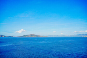 The landscape of San Francisco Bay in California