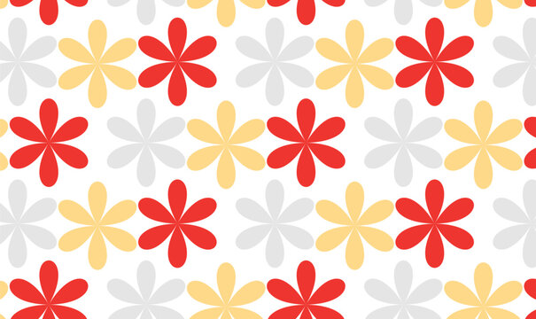 seamless floral pattern Can be used as wallpaper, wrapping paper, background, or texture. © Tasbeeh