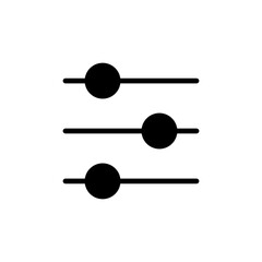 Slider icon, settings, control panel, setting, equalizer, edit tools, equalizer control, adjustment