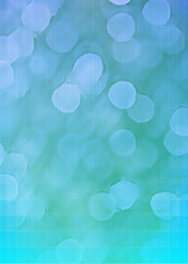 Blue bokeh background for banner, poster, event, celebrations, story, ad, and various design works