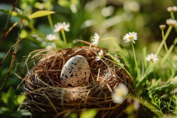 eggs in the nest