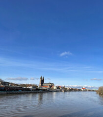 Magdeburg; Architektur, Deutchland, naturschutzgebiet, landschaft, schönheit, , steine, skulptur, schloss, kirche, turm, fluss