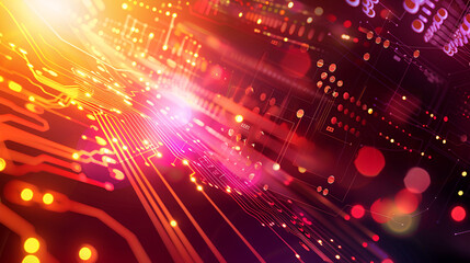 Fototapeta premium abstract background with lights