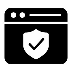 Security web marketplace icon