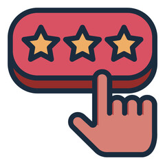 Customer Review Rating icon