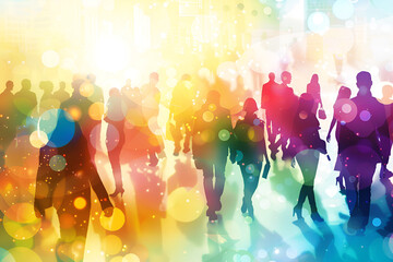 people dancing in a nightclub