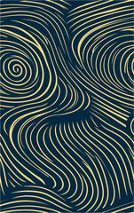 Topographic background and texture . Abstract lines background. Topo contour map. Vector. Vector illustration. Vector Illustration. Topographic map texture. Brush pattern. Seamless.