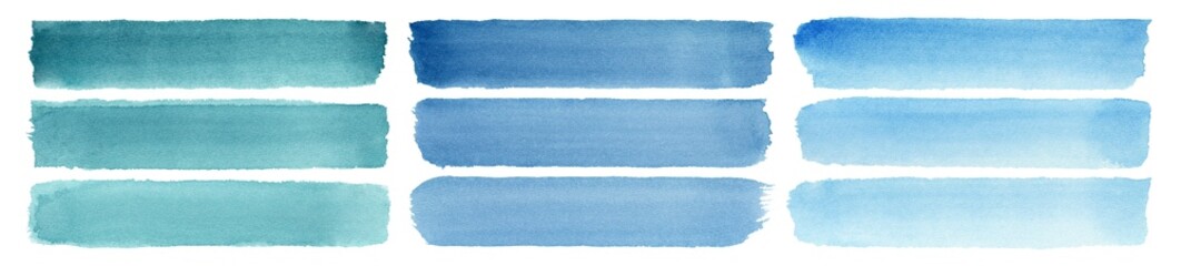 stain stripes ink stroke blue gradient dye splash vibrant colorful creativity textured watercolor © Aleksandr Matveev