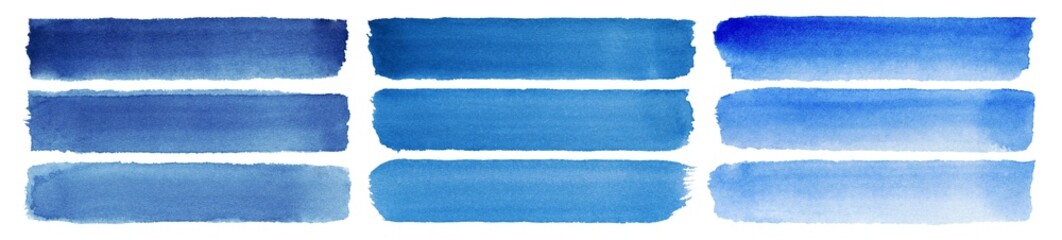 stain stripes ink stroke blue gradient dye splash vibrant colorful creativity textured watercolor - 738954719