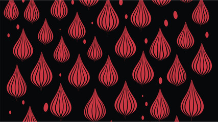 Natural backdrop. Seamless background pattern of blood drop abstract. Seamless cute background. Colorful drops pattern and wallpaperSSTKabst. Vector. Exotic and tropical fruit seamless pattern.