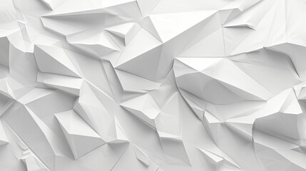 White Background with Embossed 3D Shape A Clean and Minimalist Design Statement.