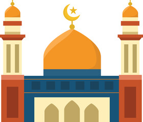 Islamic arabic vector elements