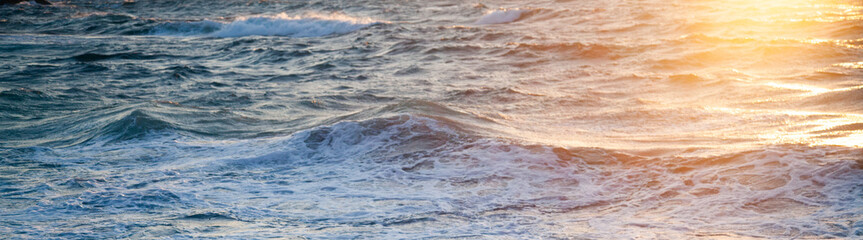 Fototapeta premium sea at sunset travel background