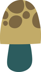 Mushroom Plant Abstract