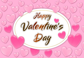 Valentine's Day and hearts