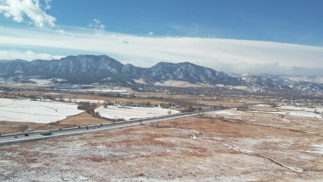 highway 36 and city of boulder Colorado