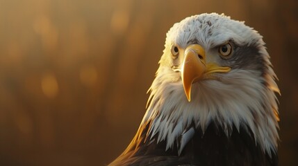Obraz premium Portraits and Close Up Of Bald Eagle