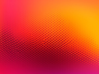 Colorful Background With Halftone Effect
