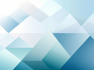 Obraz premium Blue and White Abstract Background With Squares
