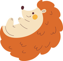 Hedgehog Animal Lying