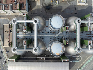 Newtown Creek - NYC Skyline