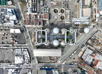 Newtown Creek - NYC Skyline