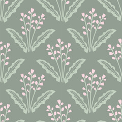 Seamless floral pattern - 738997965