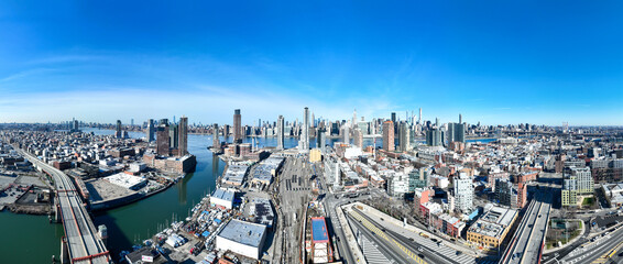 Newtown Creek - NYC Skyline