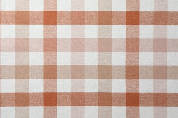 Texture of checkered fabric as background, top view