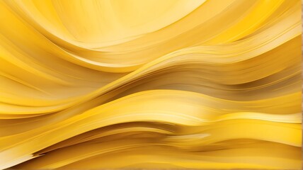 Yellow motion blur abstract background from Generative AI