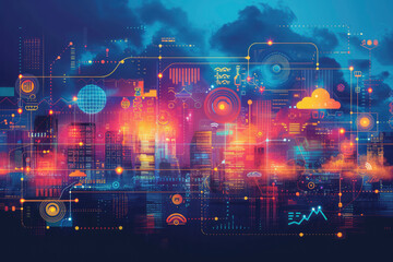 Digital Culture and Hyper-Connectivity: In the context of digital culture, "hyper-visuality" might relate to the constant connectivity