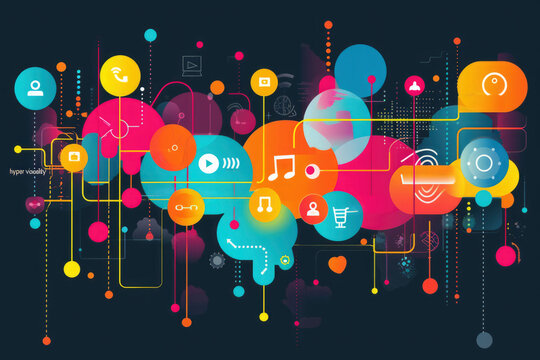 Digital Culture and Hyper-Connectivity: In the context of digital culture, "hyper-visuality" might relate to the constant connectivity