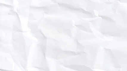Obraz premium Paper texture Crumpled White, op view .