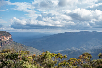 landscape with sky and clouds
