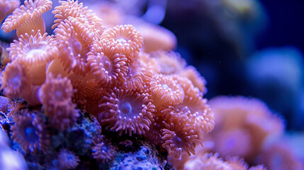 beautiful coral, hyper detail, professional photography. Generative Ai