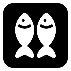 Editable fish, seafood vector icon. Food, restaurant. Part of a big icon set family. Perfect for web and app interfaces, presentations, infographics, etc