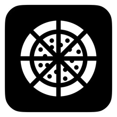 Obraz premium Editable pizza vector icon. Food, restaurant. Part of a big icon set family. Perfect for web and app interfaces, presentations, infographics, etc