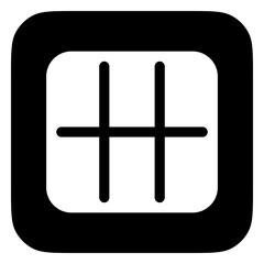 Fototapeta premium Editable vector table grid view icon. Part of a big icon set family. Perfect for web and app interfaces, presentations, infographics, etc