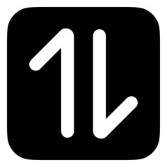 Editable vector data transfer arrows icon. Part of a big icon set family. Perfect for web and app interfaces, presentations, infographics, etc