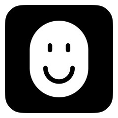 Editable vector user facial recognition icon. Part of a big icon set family. Perfect for web and app interfaces, presentations, infographics, etc