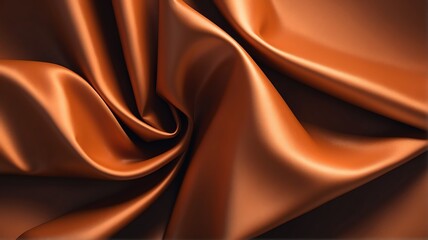 Chic minimalist and stylish orange dark metallic plain smooth surface background from Generative AI