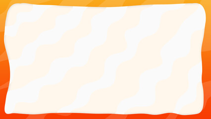 white and orange background 