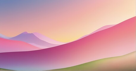 Dynamic Gradients abstract spring pink background