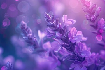 a purple close up image of flowers