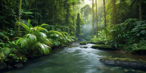 Obraz premium The breathtaking beauty of our Earth, from lush rainforests. Explore images that showcase the diversity of landscapes, emphasizing the need to conserve and cherish these natural wonders