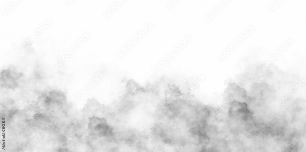 Wall mural abstract design with black and white color smoke fog on isolated background. marble texture backgrou