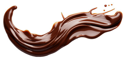 Chocolate melting. png