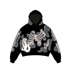 High quality vectors | mock up hoodie rework, edit the color and shape again.
