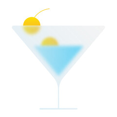 Drink Cocktails Lemon Ice Food Beverages Glassmorphism UI Icon Sign and Symbol Design Illustrator Png Svg	
